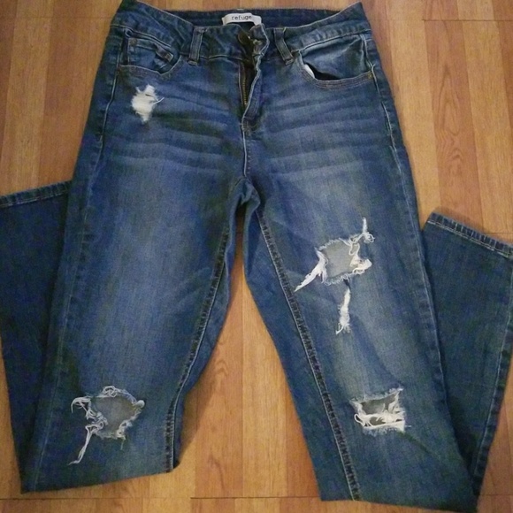 refuge Denim - Distressed skinny jeans